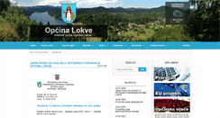 Desktop Screenshot of lokve.hr